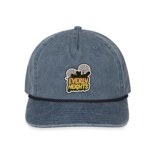 Everly Heights Sunburst Logo - Vintage Washed Rope Cap