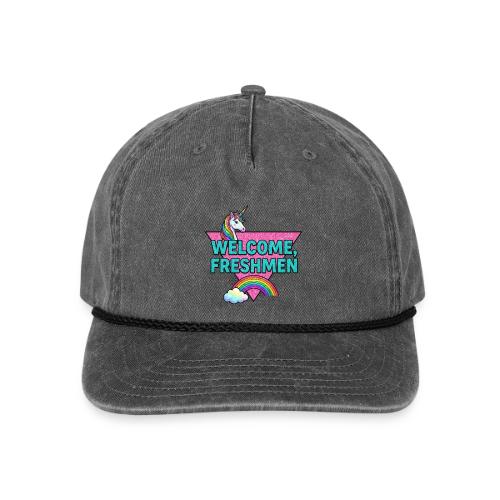 Welcome, Freshmen - Vintage Washed Rope Cap