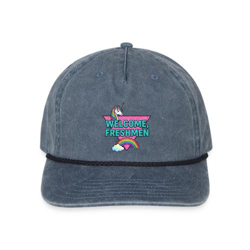 Welcome, Freshmen - Vintage Washed Rope Cap