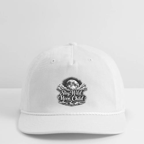 Stay Wild Moon Child - Vintage Washed Rope Cap