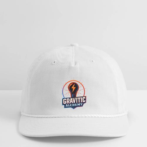 Gravitic Alchemy Logo - Vintage Washed Rope Cap