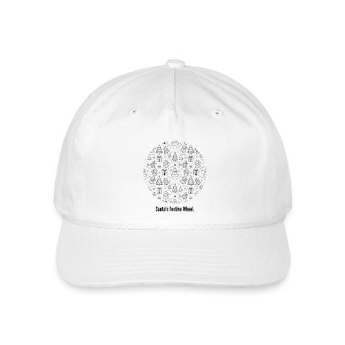 Santa's Festive Wheel T-Shirt - Vintage Washed Rope Cap