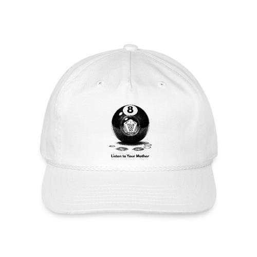 Sarcastic Mom T-Shirt Magic 8-Ball Oracle - Vintage Washed Rope Cap