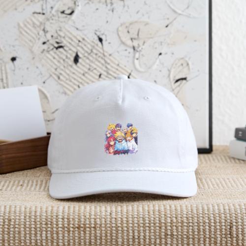 Thrill Rush Anime Squad Streetwear - Vintage Washed Rope Cap