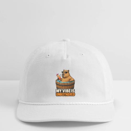 Unbothered Beaver in Wooden Tub - Vintage Washed Rope Cap
