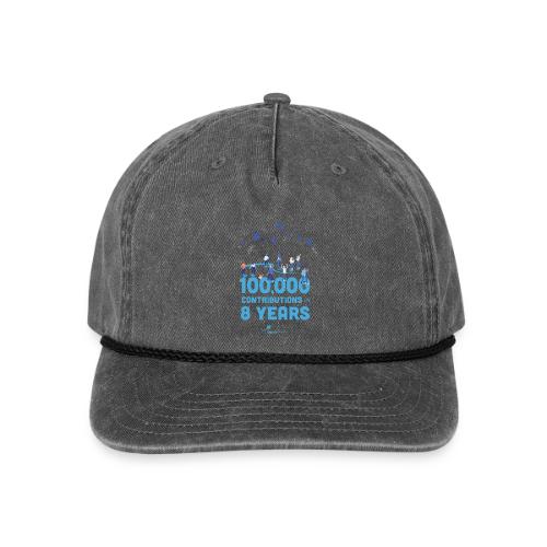 Zephyr 100K Contributions Accessories - Vintage Washed Rope Cap