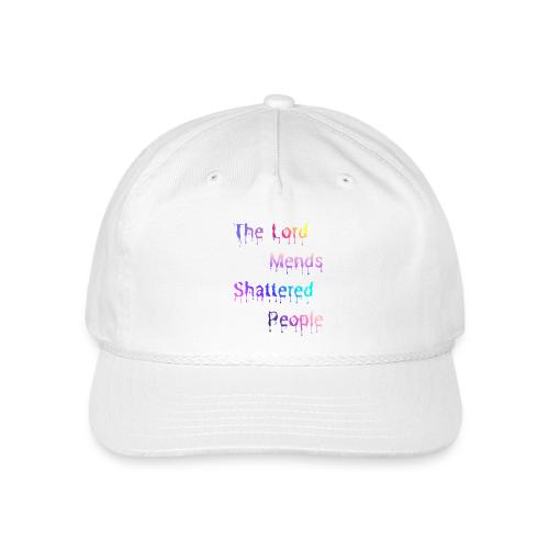 You mend shattered people 1 - Vintage Washed Rope Cap