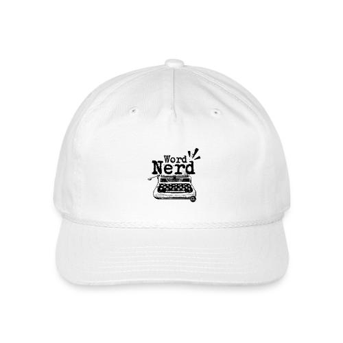 Word Nerd! (black) - Vintage Washed Rope Cap