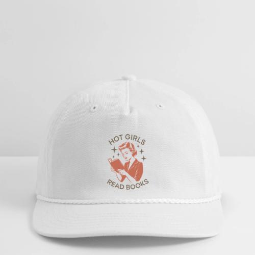 Hot Girls Read Books - Vintage Reader - Vintage Washed Rope Cap