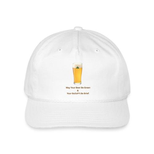 May Your Beer Be Green T-Shirt | Funny St. Patrick - Vintage Washed Rope Cap