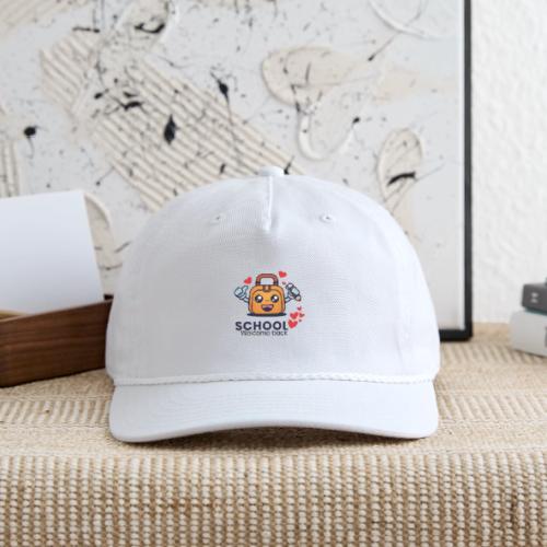 first day of school outfit- school Welcome back - Vintage Washed Rope Cap