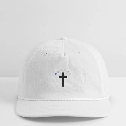 Faith KID Cross Logo - Vintage Washed Rope Cap