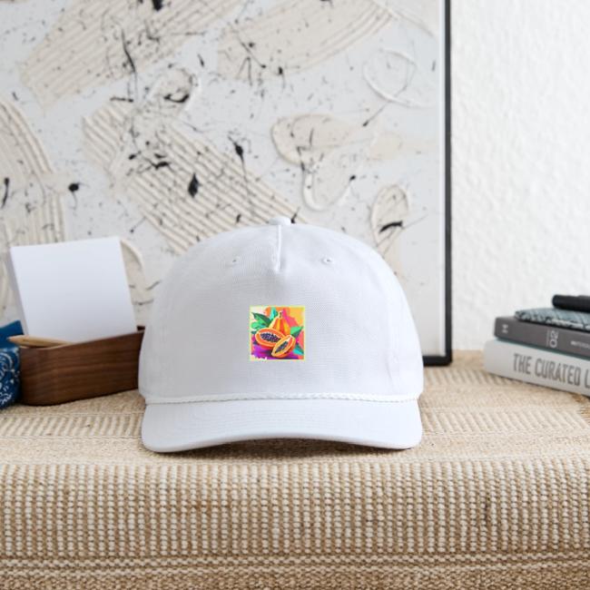 Sliced Papaya Pop Art