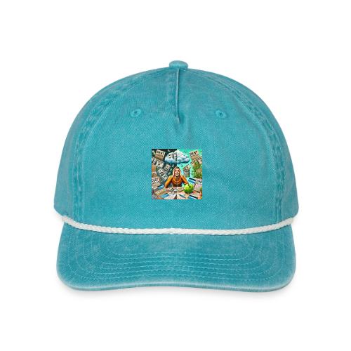 DALLE 2025 09 13 15 58 23 A conceptual illus - Vintage Washed Rope Cap
