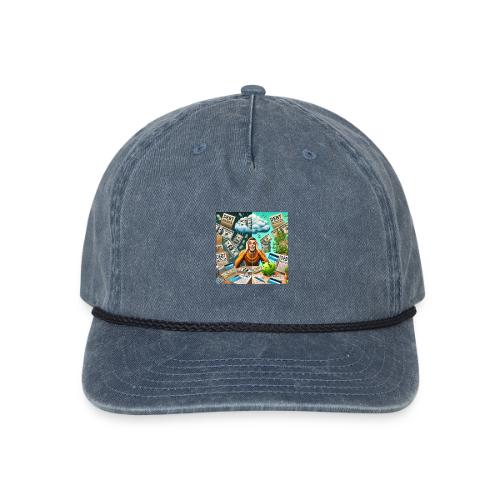 DALLE 2025 09 13 15 58 23 A conceptual illus - Vintage Washed Rope Cap