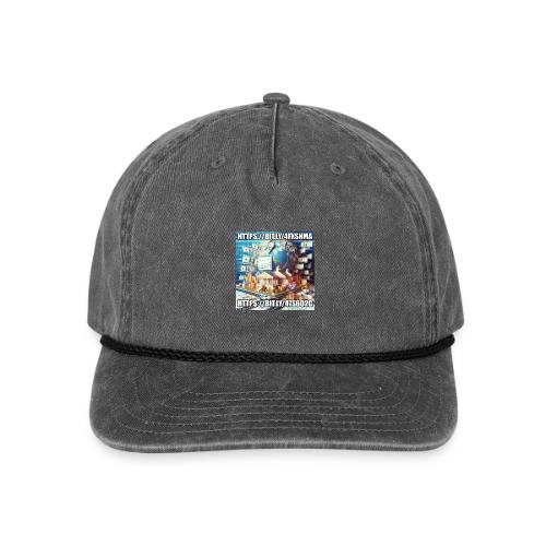 a34rfj - Vintage Washed Rope Cap