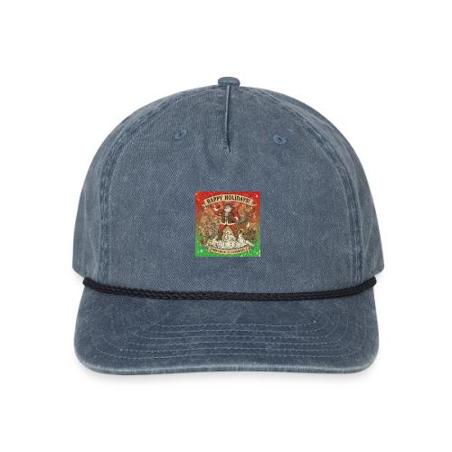 taw santa - Vintage Washed Rope Cap