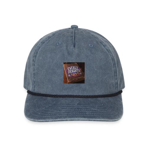 Everly Heights Tales Album Art - Vintage Washed Rope Cap