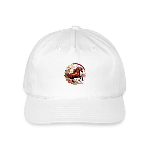 Year of the Horse T Shirt, Lunar New Year Gift - Vintage Washed Rope Cap