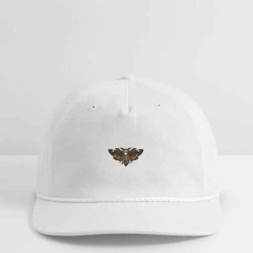 Cthulhu Moth Skull - Vintage Washed Rope Cap
