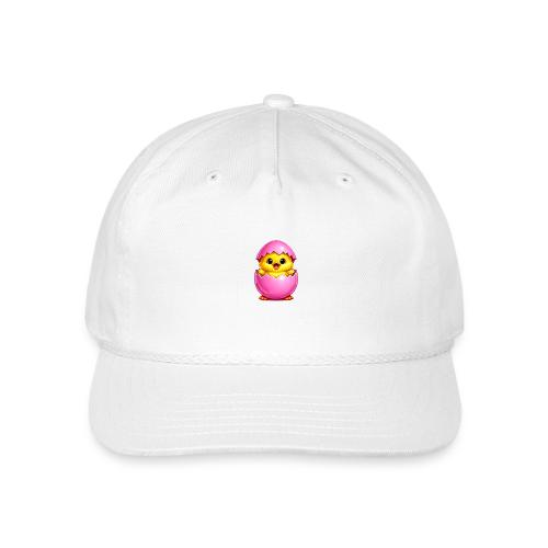 Easter Chick Pink - Vintage Washed Rope Cap