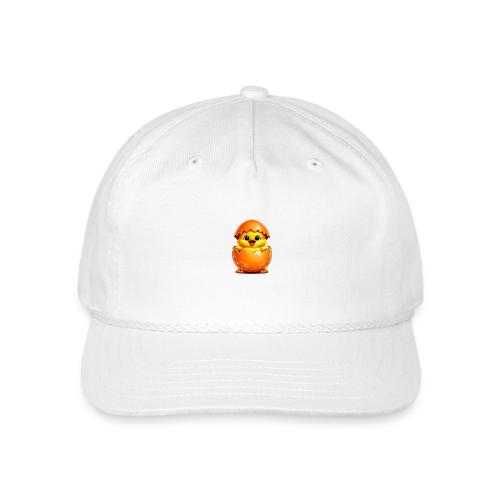 Easter Chick Orange - Vintage Washed Rope Cap