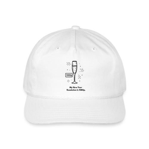 My New Year Resolution Is 1080p T-Shirt - Vintage Washed Rope Cap