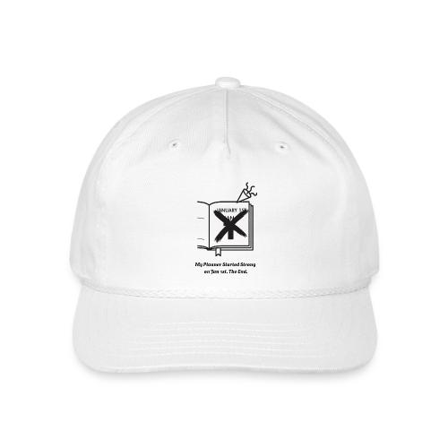 Jan 1st T-Shirt | Sarcastic New Year's - Vintage Washed Rope Cap