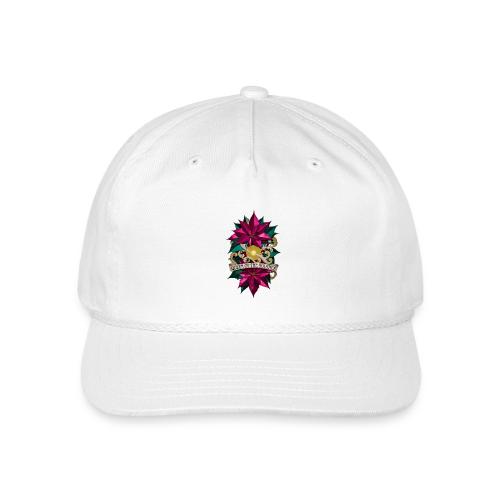 Queen of the Solstice Poinsettia T-Shirt - Vintage Washed Rope Cap