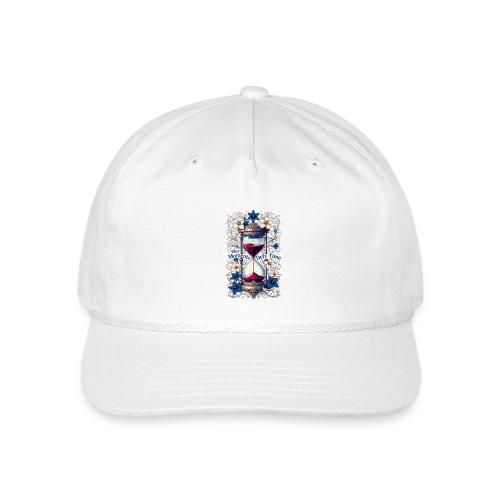 Our Moments Defy Time Hourglass Gifts T-Shirt - Vintage Washed Rope Cap