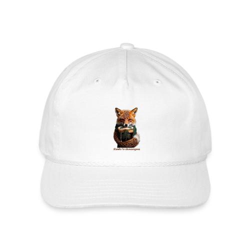 Sly Emerald Fox Toast T-Shirt - Vintage Washed Rope Cap