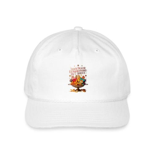 Snack Dealer Extraordinaire Tee, Mum Gift - Vintage Washed Rope Cap