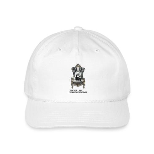 Remote Throne Procrastinator T Shirt, Dad Gift - Vintage Washed Rope Cap