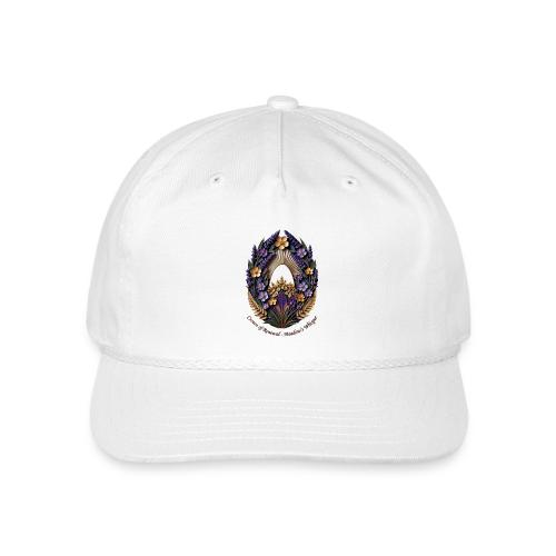 Easter Meadow Crown Renewal T Shirt, Spring Gift - Vintage Washed Rope Cap