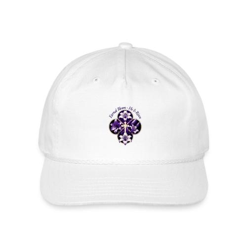 Easter Eternal Bloom Lily Crown T Shirt, Gift - Vintage Washed Rope Cap