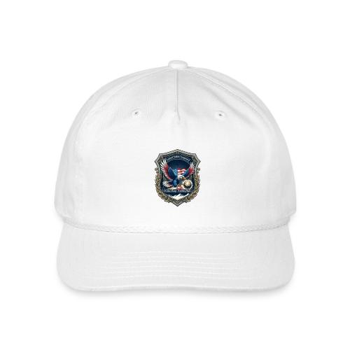 USA Eagle Vanguard T-Shirt,American Flag PrideGift - Vintage Washed Rope Cap