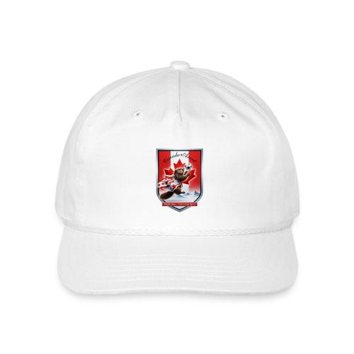 Canada Beaver Ascent T-Shirt, Canadian Pride Gift - Vintage Washed Rope Cap