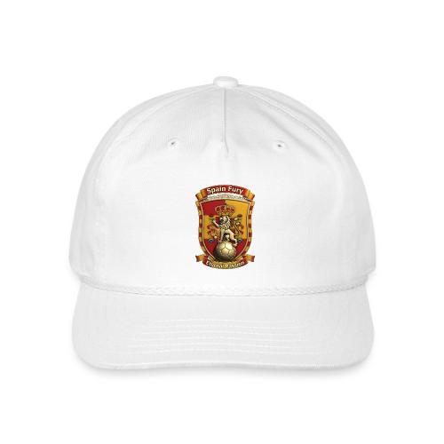 Spain Lion Fury T-Shirt, Spanish Crest Gift - Vintage Washed Rope Cap