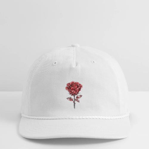 Silver Rose - Vintage Washed Rope Cap