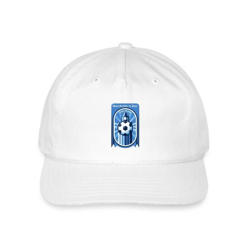 Manchester is Blue Soccer City T Shirt, Apparel - Vintage Washed Rope Cap