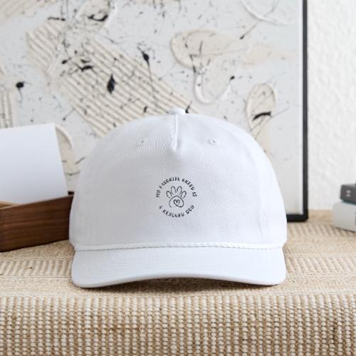 Favorite breed? Rescued dog! - Vintage Washed Rope Cap
