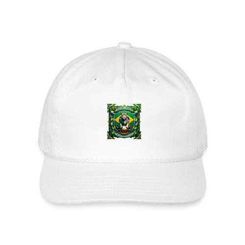 Brazil Jaguar Glory T-Shirt, Flag Pride Badge Gift - Vintage Washed Rope Cap