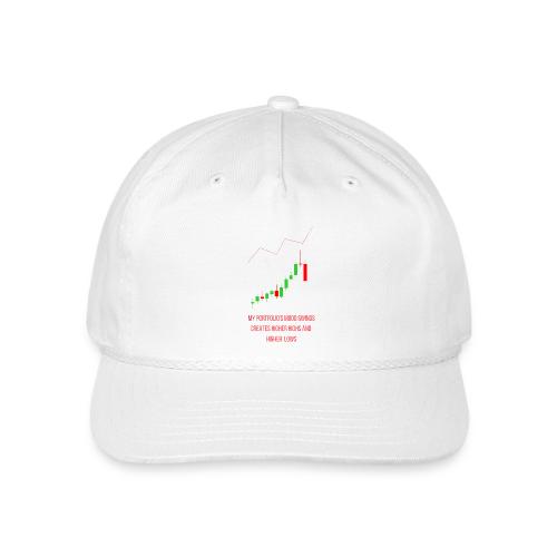 Technical Analysis Trading T-Shirt| Sarcastic - Vintage Washed Rope Cap