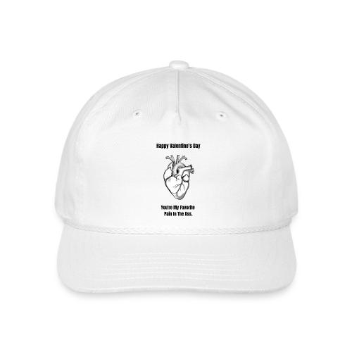 I'm Glad I Swiped Right T-Shirt | Funny Valentine - Vintage Washed Rope Cap