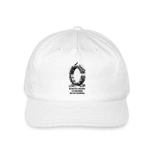 The Resolution Loop - Sarcastic New Year's T-Shirt - Vintage Washed Rope Cap
