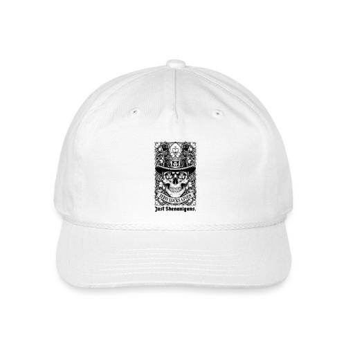 Salty Shamrock Skull T-Shirt - Vintage Washed Rope Cap