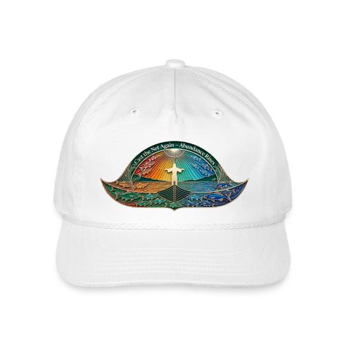 Easter Cast the Net Again T Shirt, abundance Gift - Vintage Washed Rope Cap
