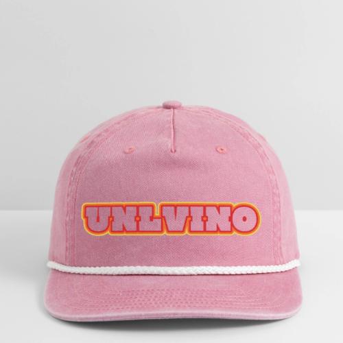 SGWS 50th Unlvino Text - Vintage Washed Rope Cap