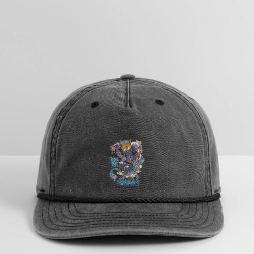 Kitsune Street Rebel - Vintage Washed Rope Cap