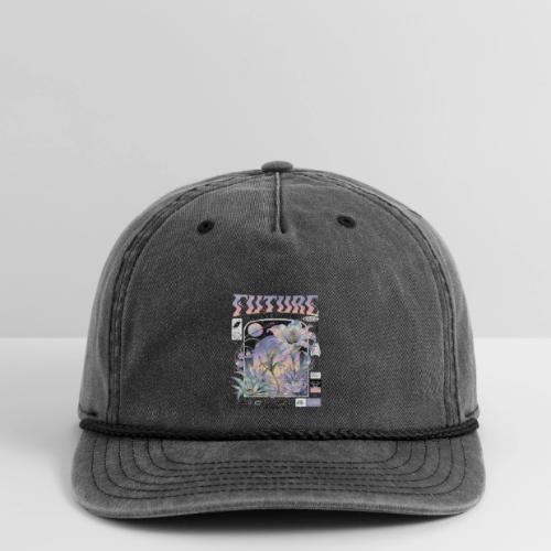 Future Nature Retro-Futuristic - Vintage Washed Rope Cap